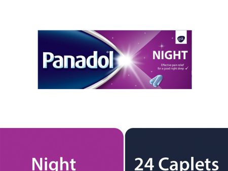 Panadol Night Caplets For Fever & Pain Relief, Pack of 24 s Discount