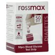 Rossmax HS200 Blood Sugar Test Strips For Diabetes Management, Pack of 50 s Discount