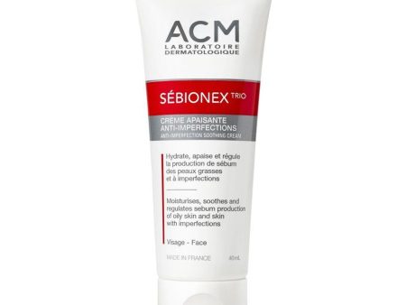 ACM Sebionex Trio Anti-Imperfection Soothing Cream For Oily And Acne-Prone Skin 40ml For Discount