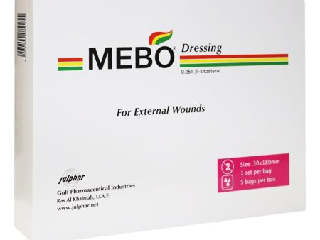 Mebo Wound Dressing 30 mm x 180 mm 5 s Online Hot Sale