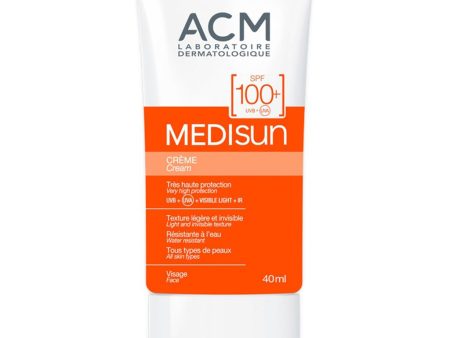 ACM Medisun SPF100 Face Sunscreen Cream For Sun Protection 40ml Hot on Sale