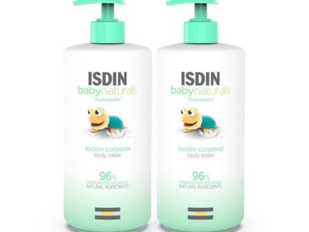 ISDIN Baby Naturals Body Lotion 2x400ml Supply