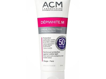 ACM Depiwhite M SPF50+ Face Sunscreen Cream With UVA + UVB + Blue light Protection 40ml For Sale