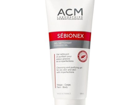 ACM Sebionex Cleansing Gel For Oily And Acne-Prone Skin 200ml For Cheap