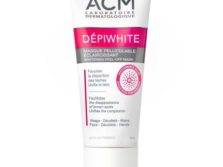 ACM Depiwhite Whitening Peel-Off Mask For Brown Spot & Uneven Complexion 40ml Supply