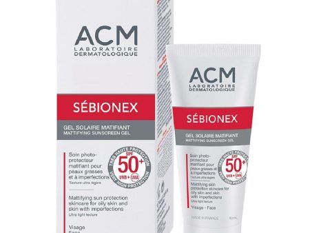 ACM Sebionex SPF50+ Mattifying Sunscreen Gel 40ml Online Hot Sale