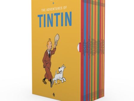 Tintin Paperback Boxed Set 23 titles Online now